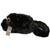 O bag black furry Cene