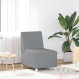  Modularna sofa bez naslona 2 pcs Svijetlo siva 55 x 74 x 82 cm | shoptok.hr