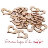  Leseni srčki- 100 kom LESSRC 11 | Shoptok.si