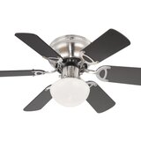 Globo Stropni ventilator Ugo (76 cm, Bukva-grafit, Maksimalna snaga: 60 W) + BAUHAUS jamstvo 5 godina na uređaje na električni ili motorni pogon cijene
