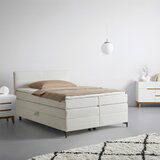 Mömax Boxspring Postelja Bari, Krem, 140x200cm | Shoptok.si
