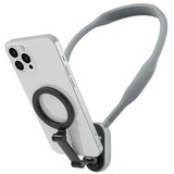  Držač za mobilni telefon, Okovratni, Magnetni, Sivi Cene