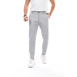 Dewberry 34895 Ids Lycra Mens Trousers-LIGHT GREY Cene