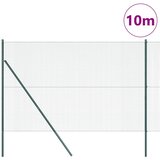  Temeljna zavarena žičana ograda 10 x 1,6 m Zelena Mreža | Shoptok.si