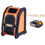 Villager fuse akumulatorski bluetooth zvučnik 2x3W + poklon fuse baterija 18V 2.0Ah 056370 | ePonuda.com