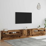  TV ormarić LED boja drva konstruirano drvo | shoptok.hr