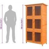  Drveni kavez za zečeve sa 6 prostorija | shoptok.hr