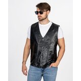 La Force Fashion Kožni prsluk Vest-L - Crna Cene