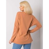 FANCY Blouse-FA-BZ-7384.29X-light brown | Shoptok.si