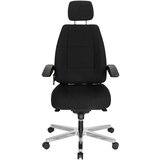 MID.YOU Pisarniški Stol 24 Hours I, Črna | Shoptok.si