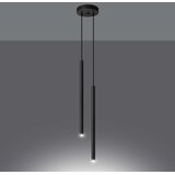  Sollux SL.1304 - Luster na sajli PASTELO, 2xG9/8W/230V, crne boje | Eponuda.com