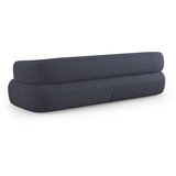 Micadoni Temno modra sedežna garnitura iz tkanine bouclé 200 cm Jenny – | Shoptok.si