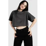 Garment Dye Crop T-Shirt shadow grey