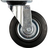 TOYA Vorel vrtljivo kolo s črno gumo 160 mm 87315, (21108454) | Shoptok.si