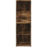  Visoka komoda boja hrasta 40 x 42,5 x 124 cm konstruirano drvo Smeđa | shoptok.hr