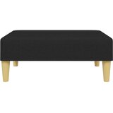 vidaXL Tabure crni 77x55x31 cm od tkanine | shoptok.hr