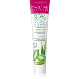 Eveline Cosmetics 99% Natural Aloe Vera umirujuća krema za depilaciju linija bikinija i pazuha 125 ml | shoptok.hr