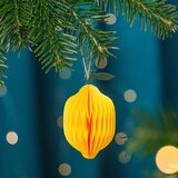 Sass & Belle Papirnat ukas za božićno drvce ø 6 cm Lemon Honeycomb – | shoptok.hr