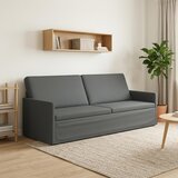 SOFA za 3 osobe Tamnosiva 220 x 81 x 82 cm Tkanina | shoptok.hr