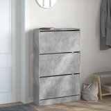 Ormarić za cipele boja betona 80x21x125,5 cm konstruirano drvo | Eponuda.ba