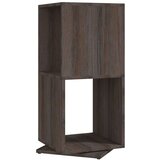  Vrtljiva omarica siva in sonoma hrast 34,5x34,5x75,5 cm, (20716384) | Shoptok.si