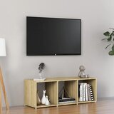 vidaXL TV omarica sonoma hrast 107x35x37 cm iverna plošča Cene