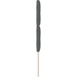  Naslon za glavu s gumbima tamnosiva 100 cm tkanina | shoptok.hr