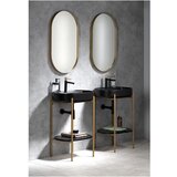 Sapho Crni keramički umivaonik 60x40 cm Infinity Oval – | shoptok.hr