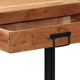  Konzolna stolica Smeđa 120 x 33 x 75 cm Čvrsto drvo akacije | shoptok.hr