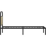 vidaXL Okvir kreveta bez madraca boja hrasta sonome 75 x 190 cm drveni | shoptok.hr