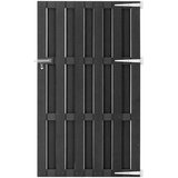 vidaXL Vrtna vrata od WPC-a 100 x 180 cm siva Cijene
