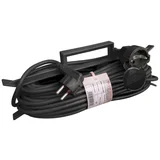 prenosna priključna jednostruka H05VV-F 3G1,5mm2 crna sa motalicom