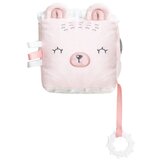 Kikka Boo Igračka plišana kocka Bear with Me Pink Cene