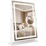Stensko ogledalo LED LUMI White 30x40cm