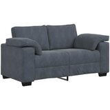  Dvodijelni set sofa s jastucima tamno sivi baršun - Tamno siva 1 | shoptok.hr