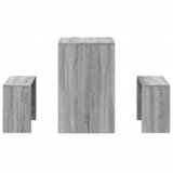  3-dijelni blagovaonski set stola i klupa konstruirano drvo | Eponuda.com
