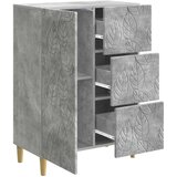  Kreveta Betonska siva 66 x 34,5 x 90 cm Konstruirano drvo | shoptok.hr