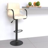  Barski stolac od tkanine krem | shoptok.hr