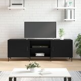 TV ormarić crni 150 x 30 x 50 cm od konstruiranog drva | shoptok.hr
