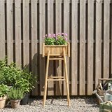  Vrtni saksija s držačem Prirodna 50 x 38 x 114 cm Bambus - 90 cm A-oblik okvira | shoptok.hr