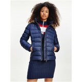 Tommy Hilfiger Dark Blue Women's Quilted Jacket Tommy Jeans Basic Hooded Down J - Women