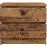 vidaXL Nočne omarice 2 kosa starinski les 50x40x43.5 cm inženirski les | Shoptok.si