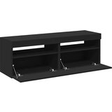 vidaXL TV ormarići s LED svjetlima 2 kom crni 60 x 35 x 40 cm | shoptok.hr