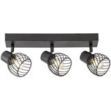  Aberama, plafonska lampa, crna plastična lampa, E14 3x10W, IP20 | Eponuda.com