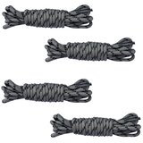 INF okrogle vezalke 2 para grey 100 cm, (21245687) Cene