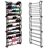 Modern Home metalni organizator za cipele - crni Cijene