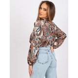 Italy Moda Blouse-DHJ-BZ-15170.39-dark beige | Shoptok.si