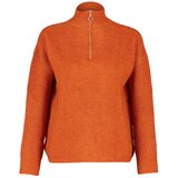 Trendyol Sweater - Orange - Regular fit Cene