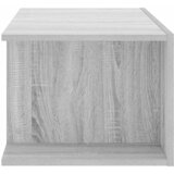  TV ormarić s LED svjetlima boja hrasta sonome 90 x 39 x 30 cm Siva | shoptok.hr
