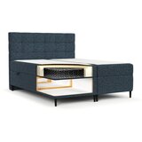Maison de Rêve Temno modra boxspring postelja s prostorom za shranjevanje 160x200 cm Urbaneo – | Shoptok.si